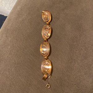 GORGEOUS VINTAGE GENUINE COPPER BRACELET IN EXCELLENT CONDITION WITH  🤩DECOR